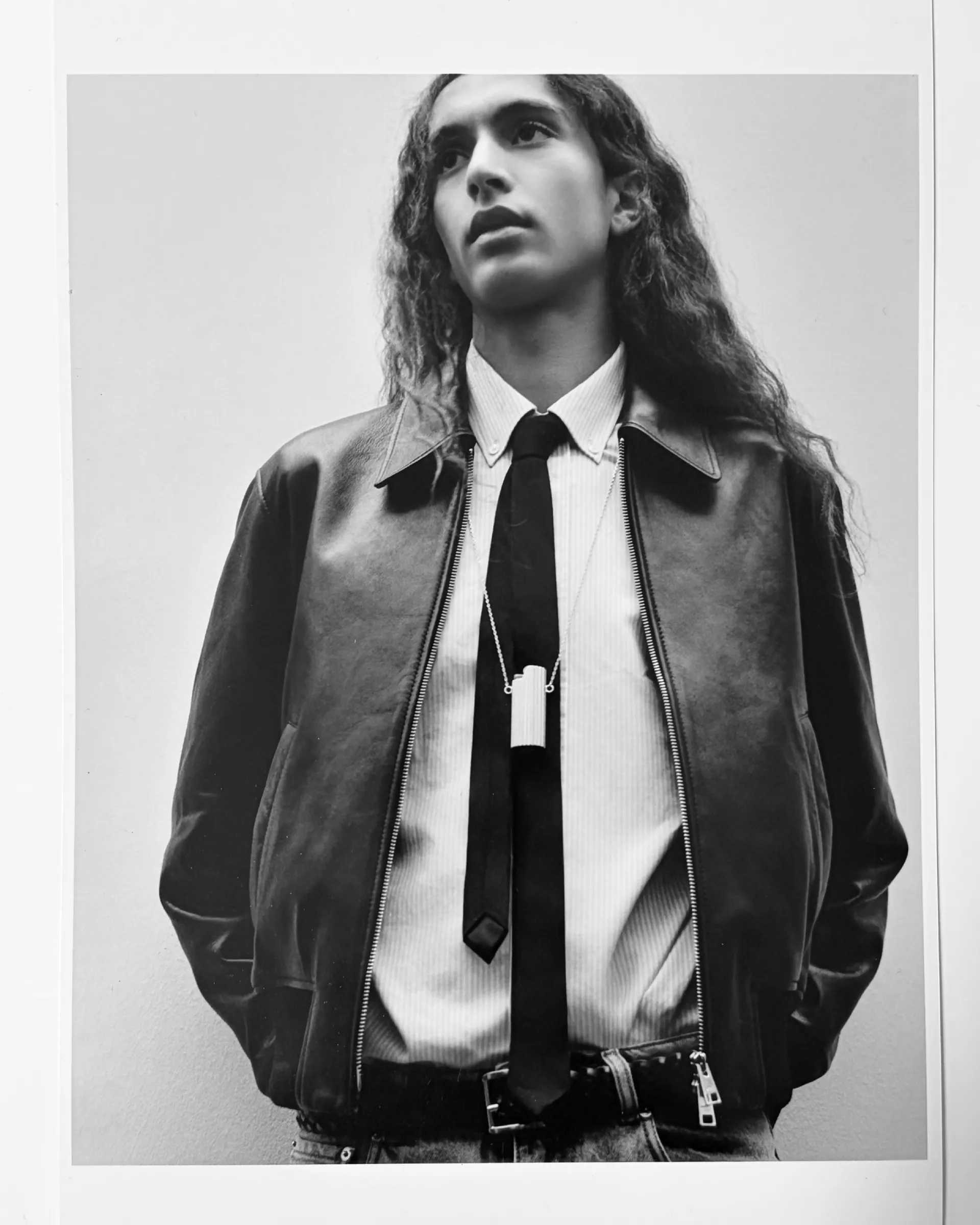 NSS Paris Noir print issue editorial — portrait